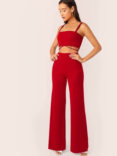 shein ensemble pantalon femme|More.